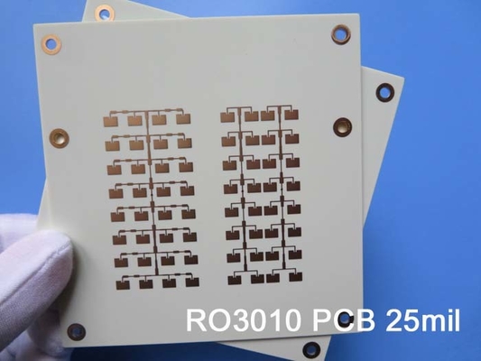 5mil RO3010 Rigid Mini PCB 2L Bare Copper Printed Circuit Board