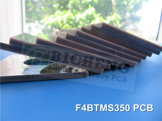 6.35mm F4BTMS350 RF PCB 1OZ Hot Air Soldering Level (HASL)