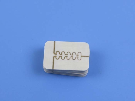 10mil RO4835 RF PCB 2-layer Circuit Blue Solder Mask Immersion Gold