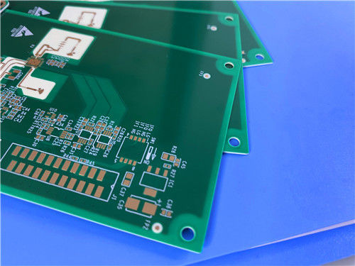 6層ハイブリッドPCB 16.6ml RO4350Bと高Tg FR-4