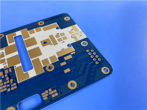 RF-60A PCB 2層 25ミリ厚 黒色 シルクスクリーン 浸水金