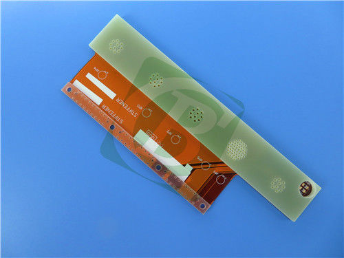 FR-4スティフナー付き2層0.22mmフレキシブルPCB 2OZ銅
