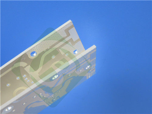 RO3010 RF PCB 4-Layer 2.7mm Thick for Microwave Applications