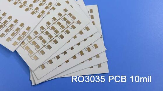 RO3035ロジャースPCB板10mil 0.254mmパッチのアンテナのためのDK3.5液浸の金