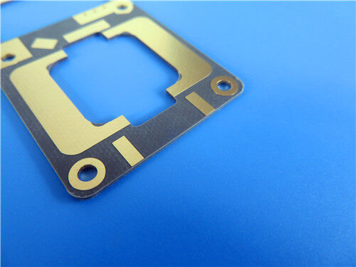 Rogers RT duroid 5880LZ PCB 両面 0.3mm厚 緑マスク