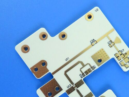RF PCB RO4835 2層10ミリロジャース材料 ENEPIG仕上げ