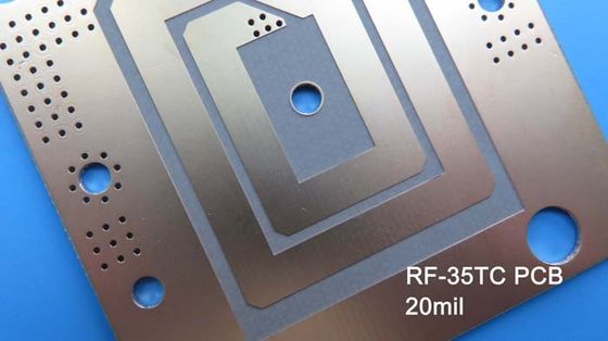 20ml 高周波 PCB RF-35TC 浸水金付き印刷回路板