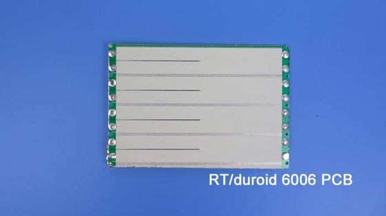 25mil RT Duroid 6006 RF PCB With Green Solder Mask And Immersion Gold