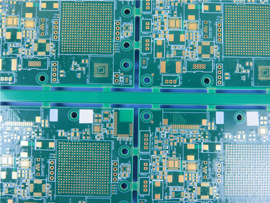 液浸の金との14層FR-4 Tg170℃で造られる高密度結合（HDI） PCBのサーキット ボード