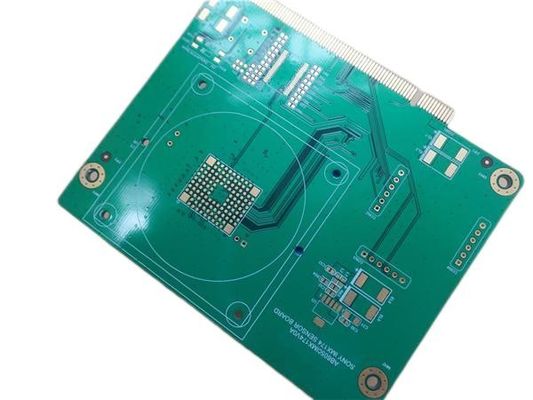 金指PCBはエッジ コネクタのサーキット ボードの堅い金の接触指PCBを金張りした