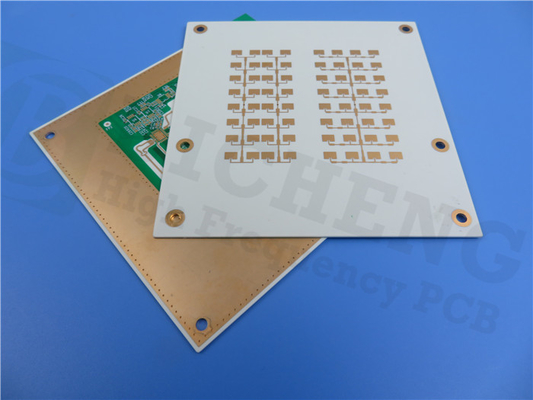 High Frequency RO4350B Matt Black RF PCB Board Eco Friendly