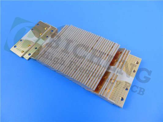 2.7mm RO3010 Multilayer PCB High Frequency Circuit With HASL Lead Free