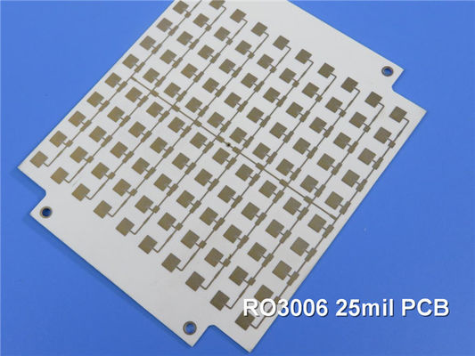 ロジャース RO3006 PCB 25mmil 2層浸透金回路板
