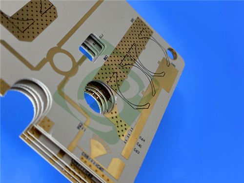 2層PCB RF-10ラミネート 10ml 1オンス銅回路板