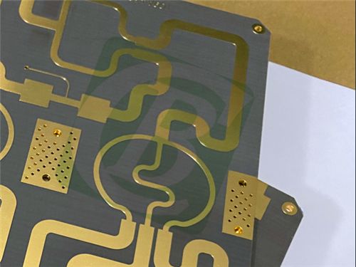 TP1020 PCB 両面 4mm 厚 ENIG 仕上げ