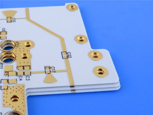 ロジャース RO4835 PCB 6.6ml 2層 20um 高周波塗装経由
