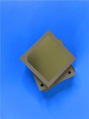 RF TP600 PCB 2層 0.6mm 厚さ ENEPIG 20um 塗装経由