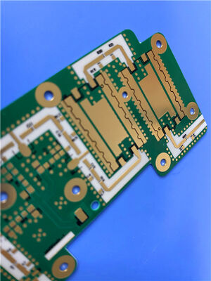 Rogers CLTE-AT PCB 0.2mm厚 2層 イマージョン金