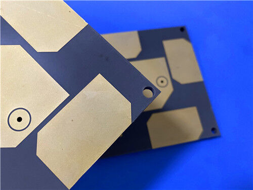 2層F4BM245 PCB 0.6mm 浸透金 高周波RF回路板
