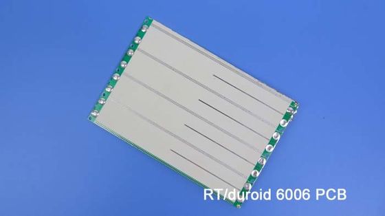 25mil RT Duroid 6006 RF PCB With Green Solder Mask And Immersion Gold