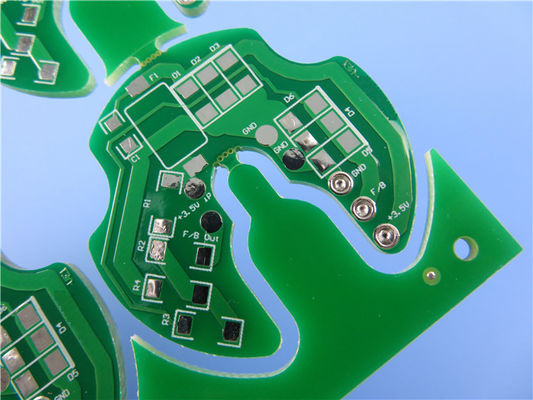 2.0mm PCB 自動車用印刷回路板 双面 CTI 600