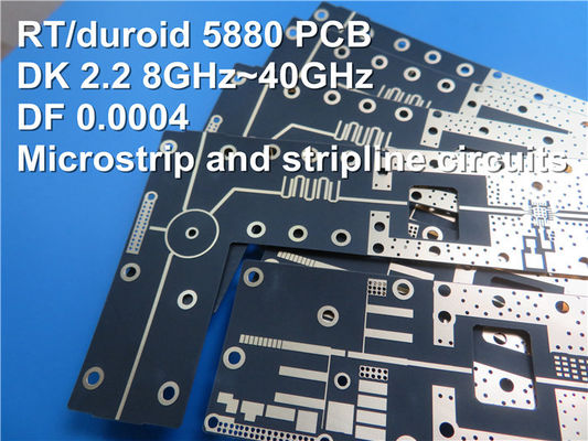 ロジャース 5870 多層 UL ロジャース PCB 板 ガラス マイクロファイバー 強化 PTFE