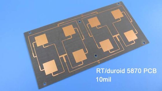 ロジャース 5870 多層 UL ロジャース PCB 板 ガラス マイクロファイバー 強化 PTFE
