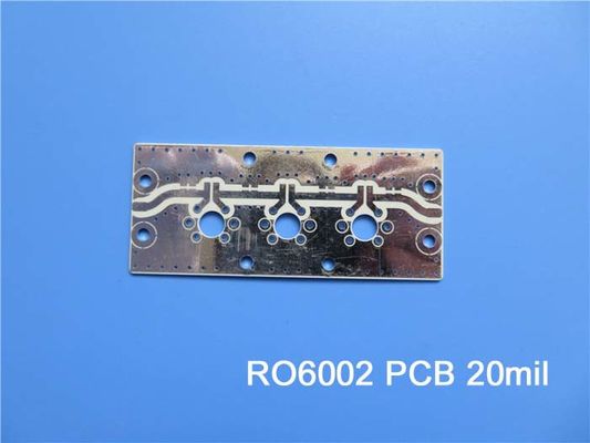 20mil Rogers 6002 PCB HASL 鉛フリーPCB UL 94-V0 両面回路基板