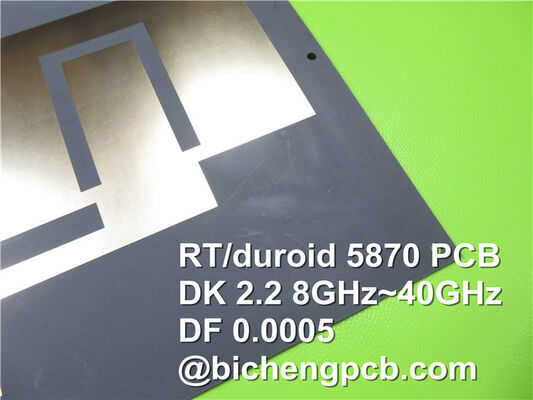 ロジャース 5870 多層 UL ロジャース PCB 板 ガラス マイクロファイバー 強化 PTFE