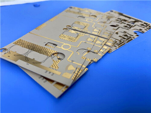 2 層 WL-CT350 4mil 超薄型 PCB ラミネート、イマージョンゴールド仕上げ