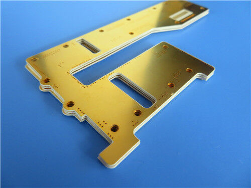 2層ロジャースTMM13i PCB 0.6mm 厚度 浸透金仕上げ