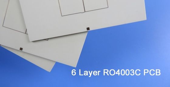RO4003CおよびRO4450Fの高周波レーダー高度計HDI PCB板1.94mm 6つの層PCB