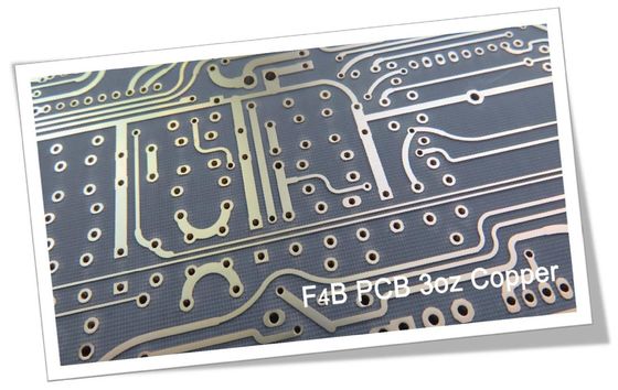 1.5mmの二重層PTFE （テフロン）の重い銅のサーキット ボードで造られる高周波PCB