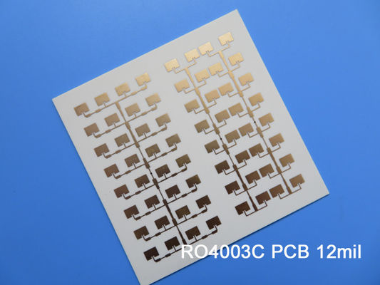 ロジャース4003 12mil高周波PCB倍によって味方されるRF PCBの液浸の金