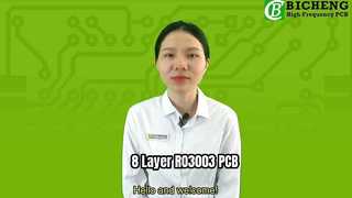 8層RO3003ハイブリッドPCB