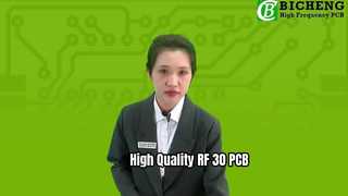 RF-30 PCB 2 層 40mil 浸漬錫
